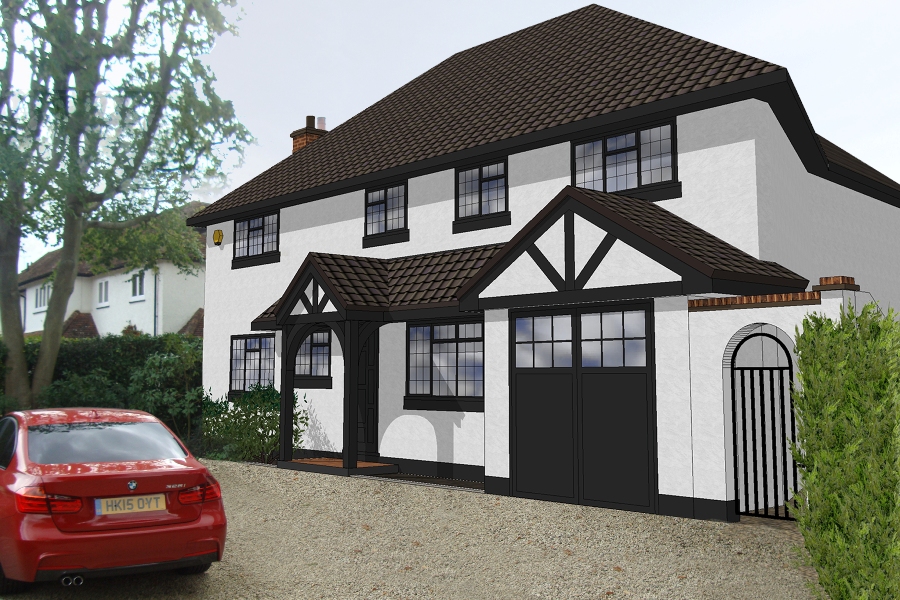 Oatlands Close, Weybridge, Surrey KT13 Malcolm Jenkins Associates RIBA Chartered Architects